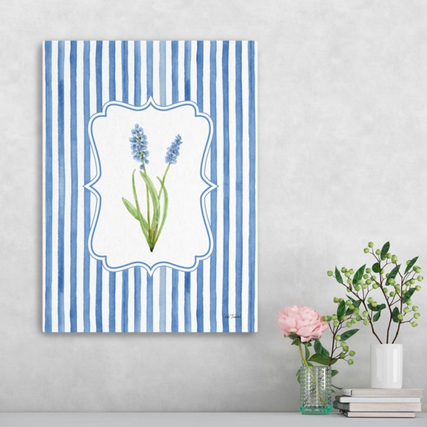 Blue Spring Silo II Canvas Art Print