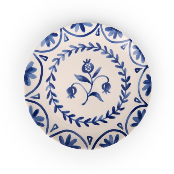 Blue Mosaic Ceramic Salad Plate
