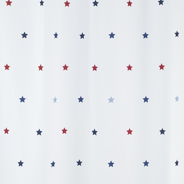 Patriotic Stars Shower Curtain