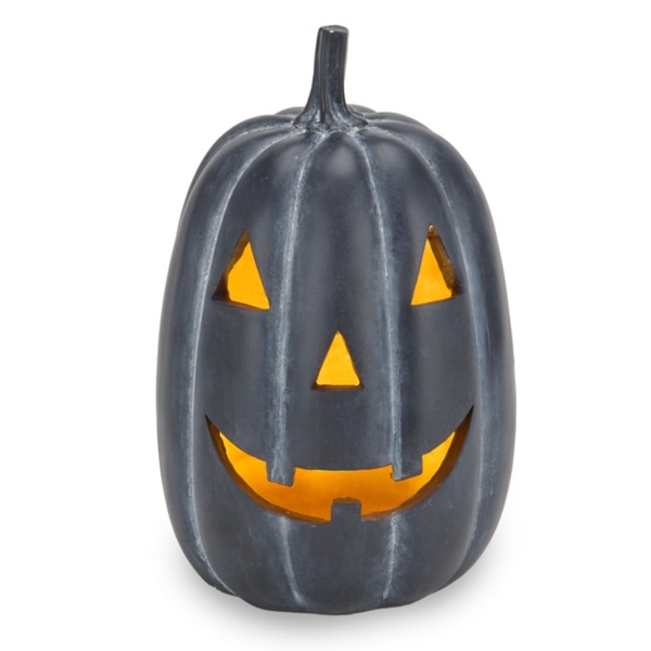 Black LED Jack O Lantern Statue, 11 in. | Kirklands Home