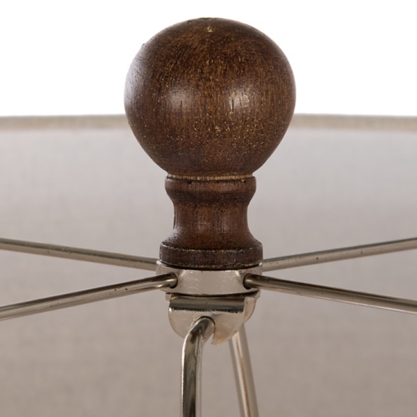 Antique Brown Traditional Floor Lamp