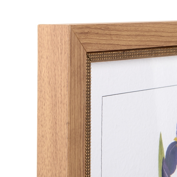 February Iris and Primrose Framed Art Print