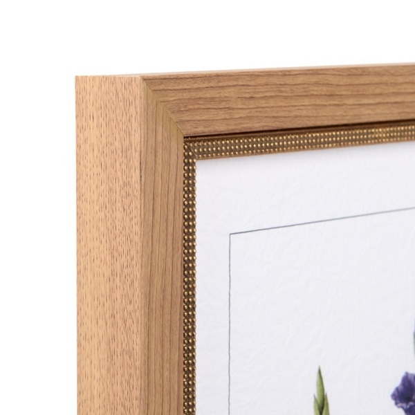 August Poppy and Gladiolus Framed Art Print