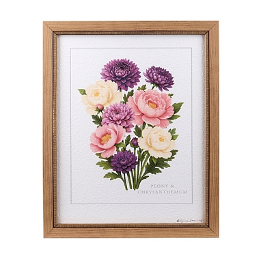 【MAR】MURRAL トップスframed flower Marmont-Hill-Floral-Posh-