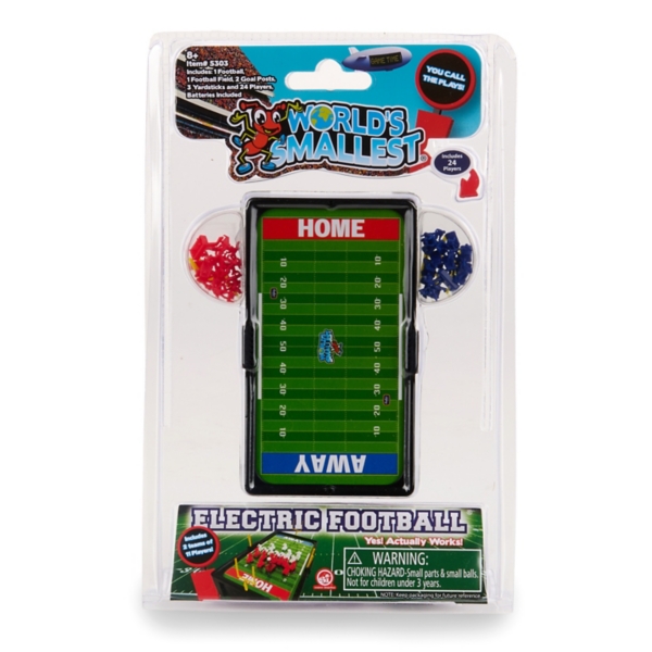 Worlds Smallest Electric Football Game