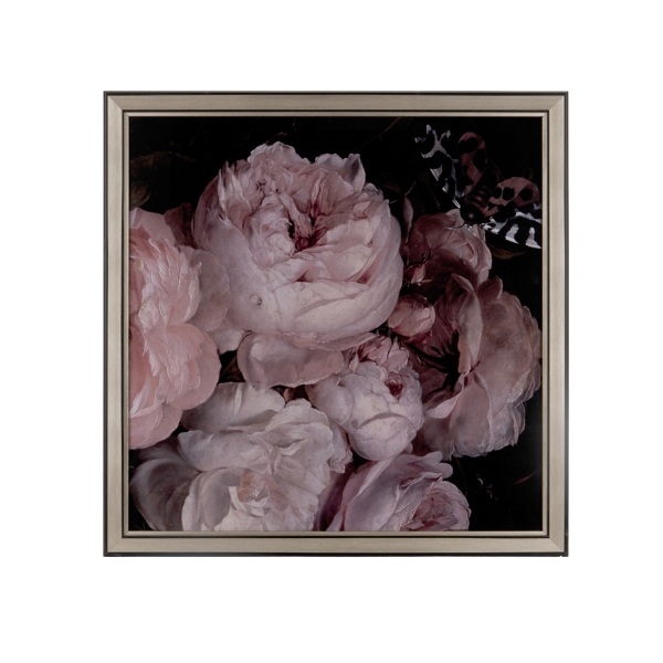Pink Peonies Framed Art Print