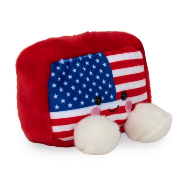 Kirkland's American Flag Palm Pals Plush In Multi