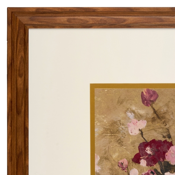 Purple Flowers Framed Art Print