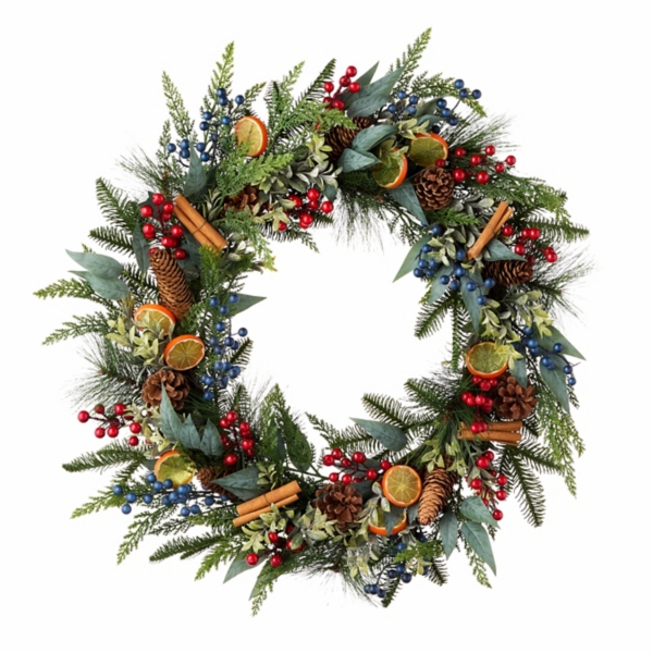 Fruit Foliage Wreath | Kirklands Home