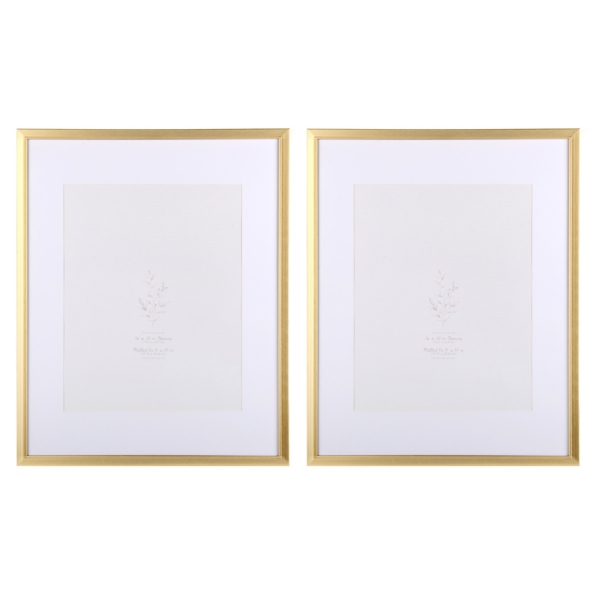 Kirkland's Matted Wall Picture Frames In White