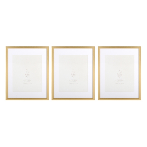 Kirkland's Matted Wall Picture Frames In White