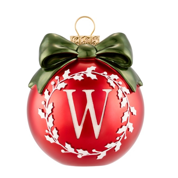 Monogram W Ornament | Kirklands Home