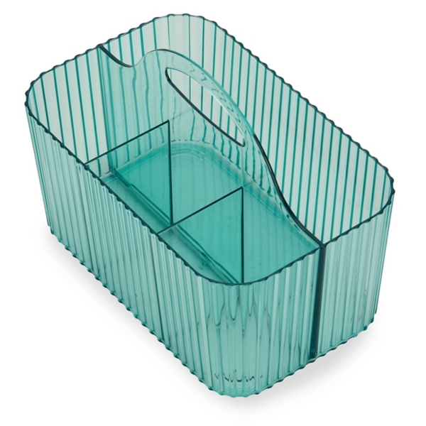 Fluted Divided Shower Caddy