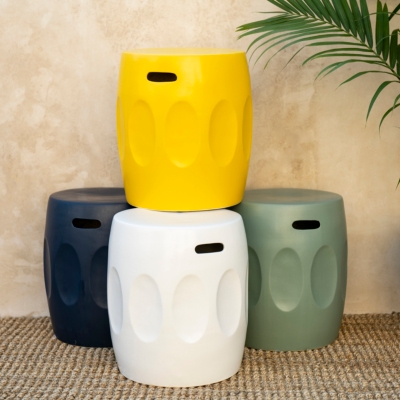 Outdoor Ceramic Garden Stools at Kirklands Home