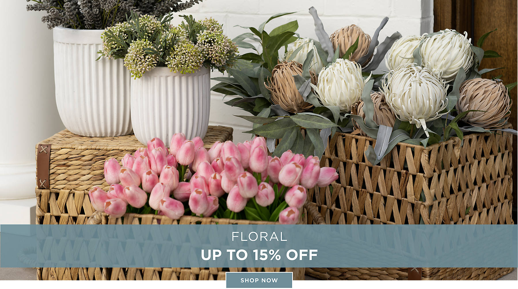 Floral Up to 15% Off Shop Now