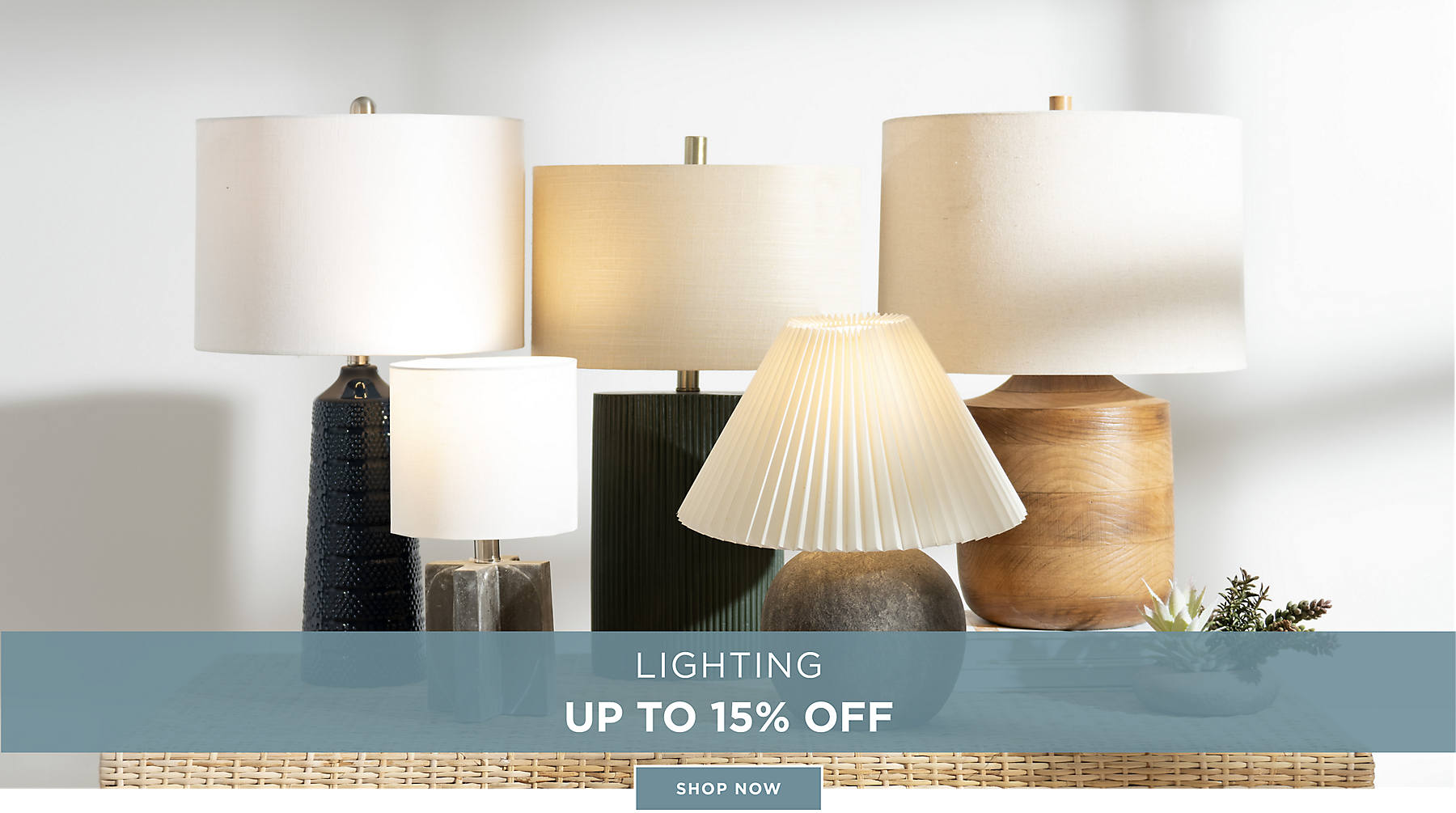 Lighting Up to 15% Off Shop Now