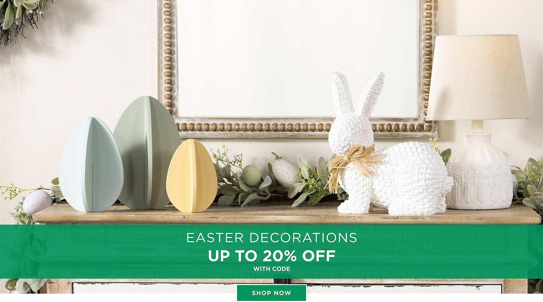 Easter Decorations Up to 20% Off with code Shop Now