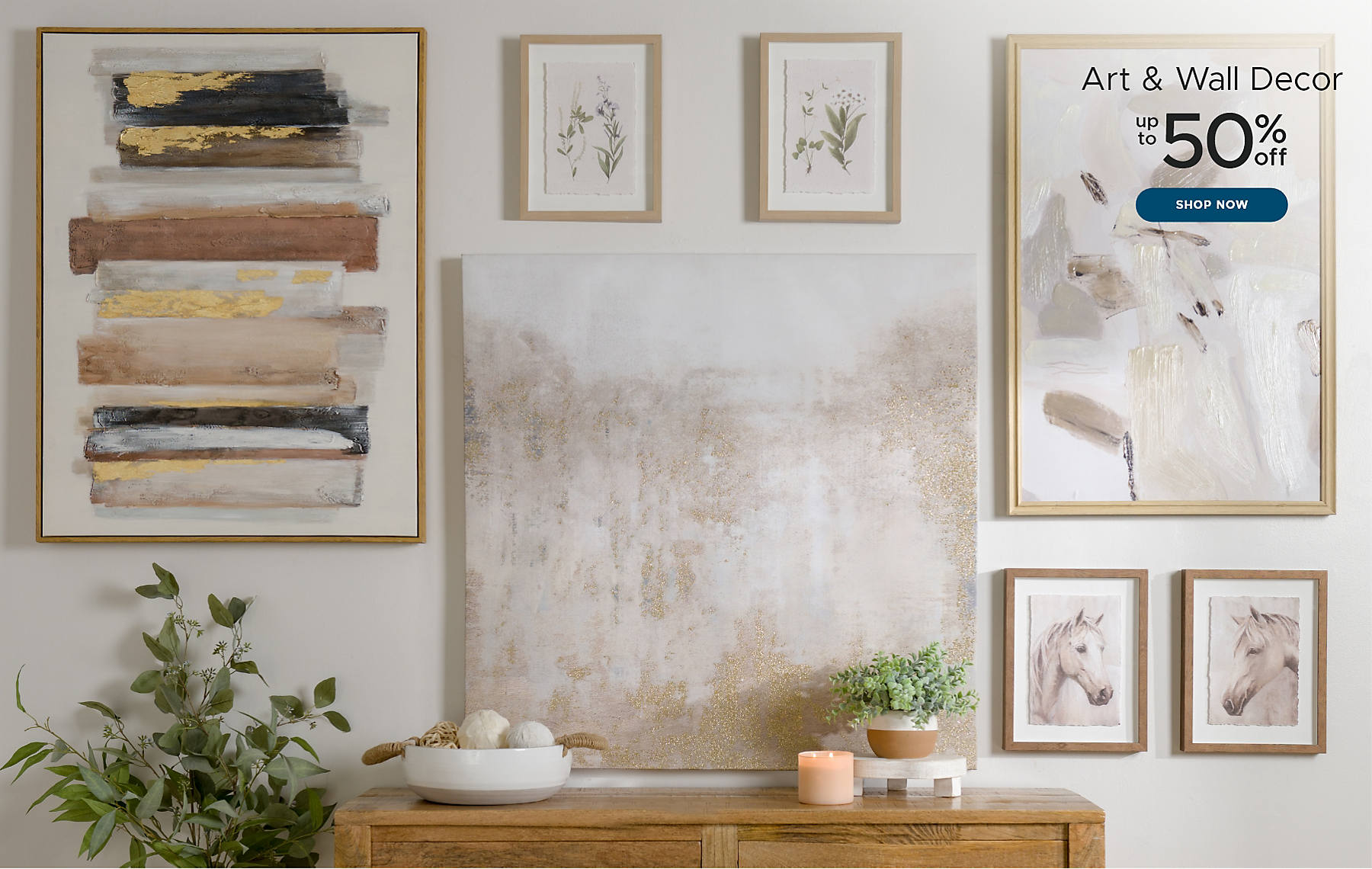 Art & Wall Decor up to 50% off shop now
