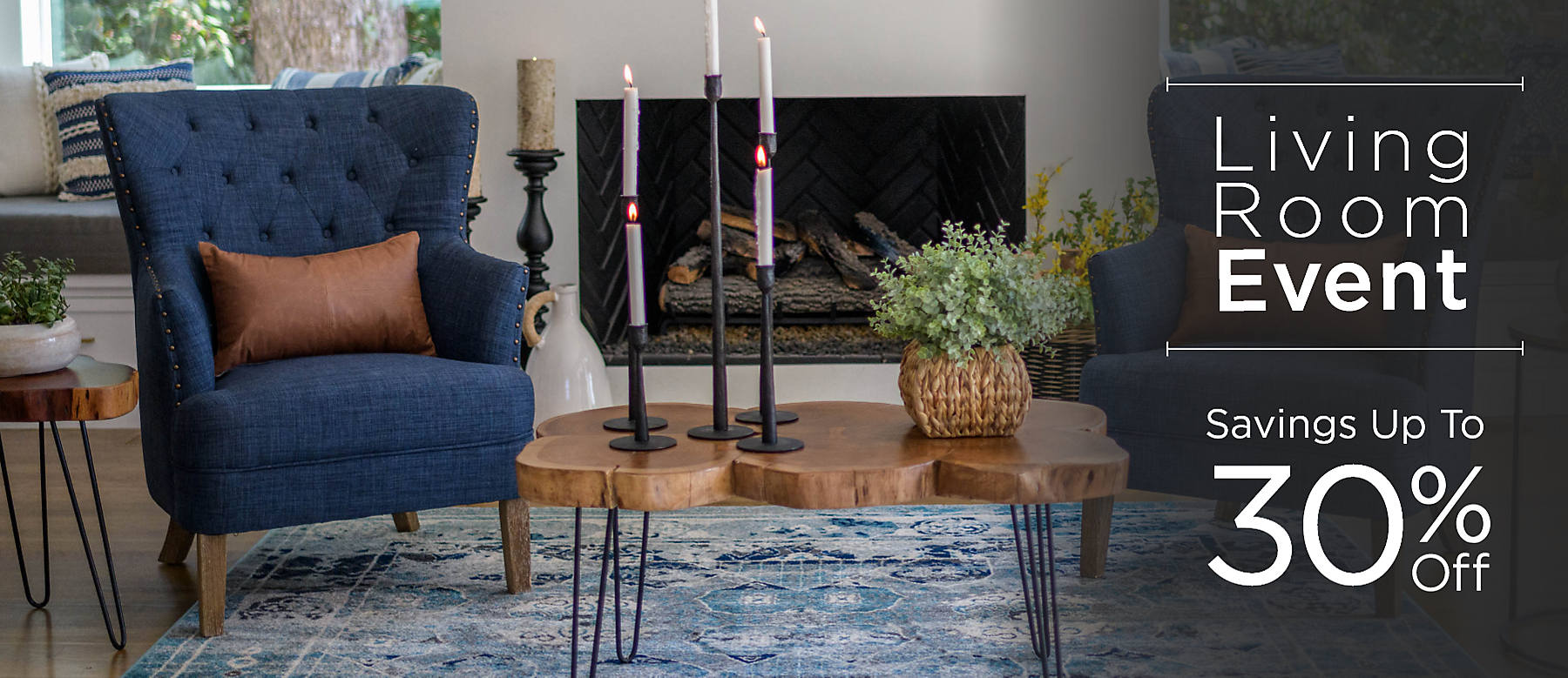 Living Room Event Up to 30% Off Shop Now