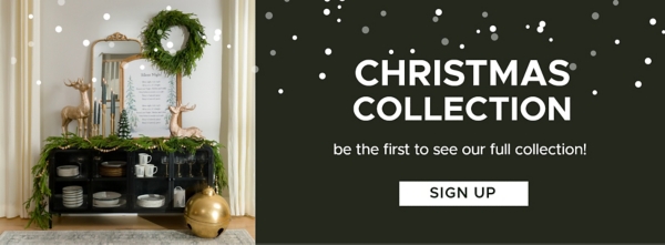 Christmas Collection be the first to see our full collection sign up