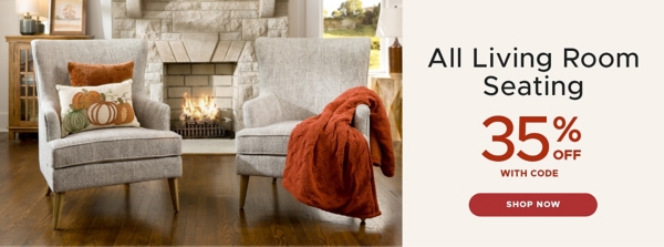 All Living Room Seating 25% off shop now