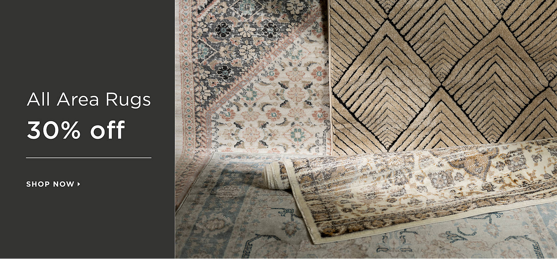 All Area Rugs 30% Off Shop Now